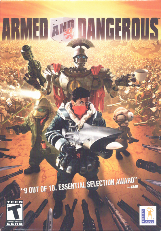 Armed and Dangerous box art for Xbox